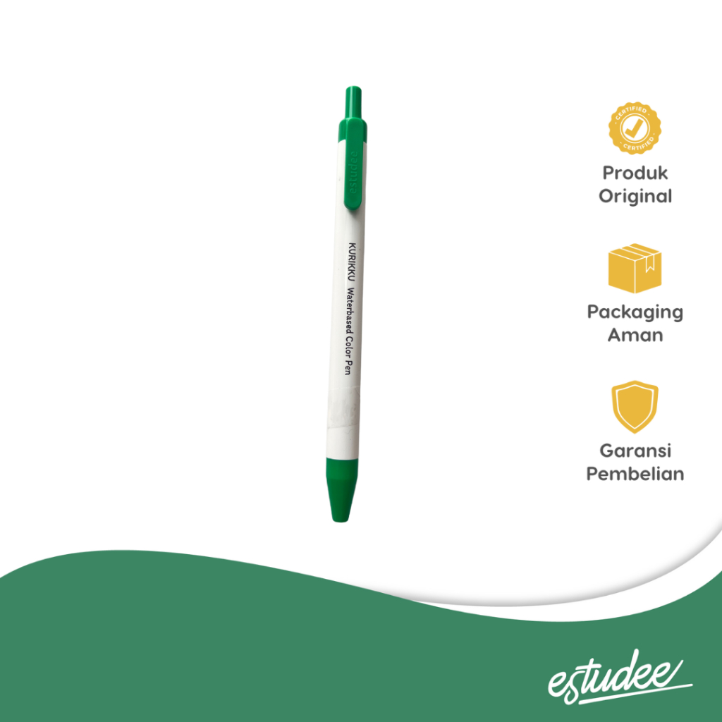 

ESTUDEE KURIKKU COLOR PEN DARK GREEN 04 ES-CP619