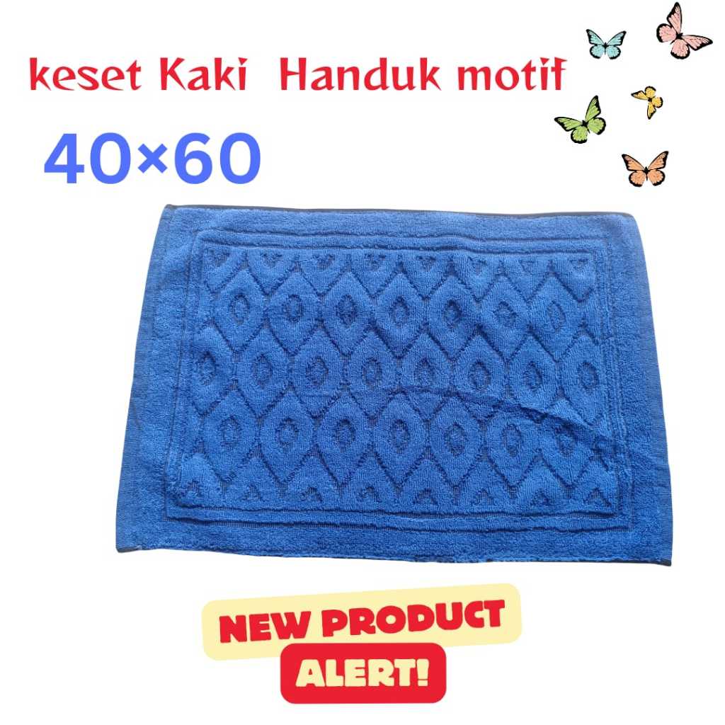Keset kaki handuk motif  / Keset handuk uk 40*60