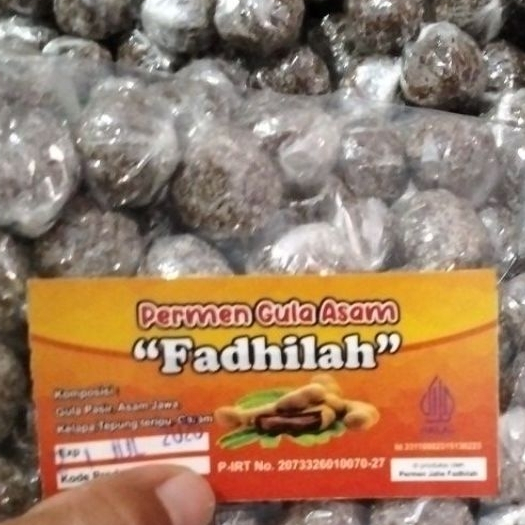 

Permen Gula Asem (GULAS) cap FADHILAH 250gram