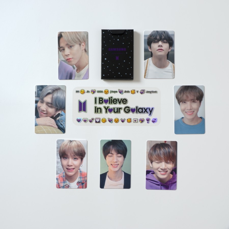 BTS x Samsung Galaxy S20+ Official Photo Card Bangtan PC - By Archive Room [KPOP SUGA JIN V RM JK]