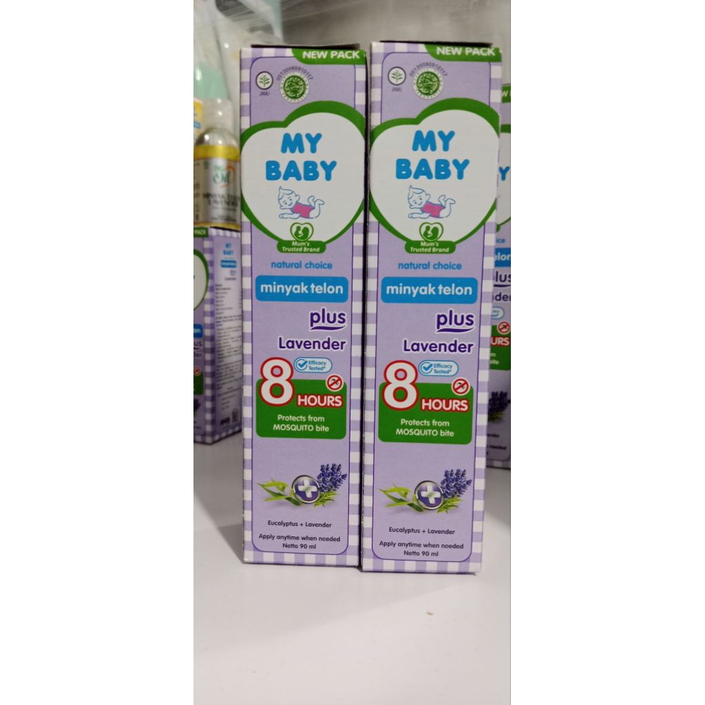 my baby minyak telon lavender 90 ml/ my baby 90 ml telon lavender