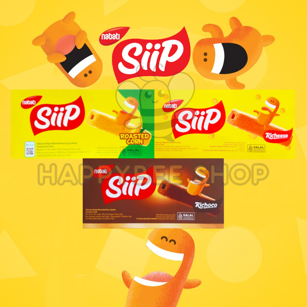

Nabati Siip Jagung Bakar | Richeese | Richoco Box isi 20 Pcs @ 5 gr