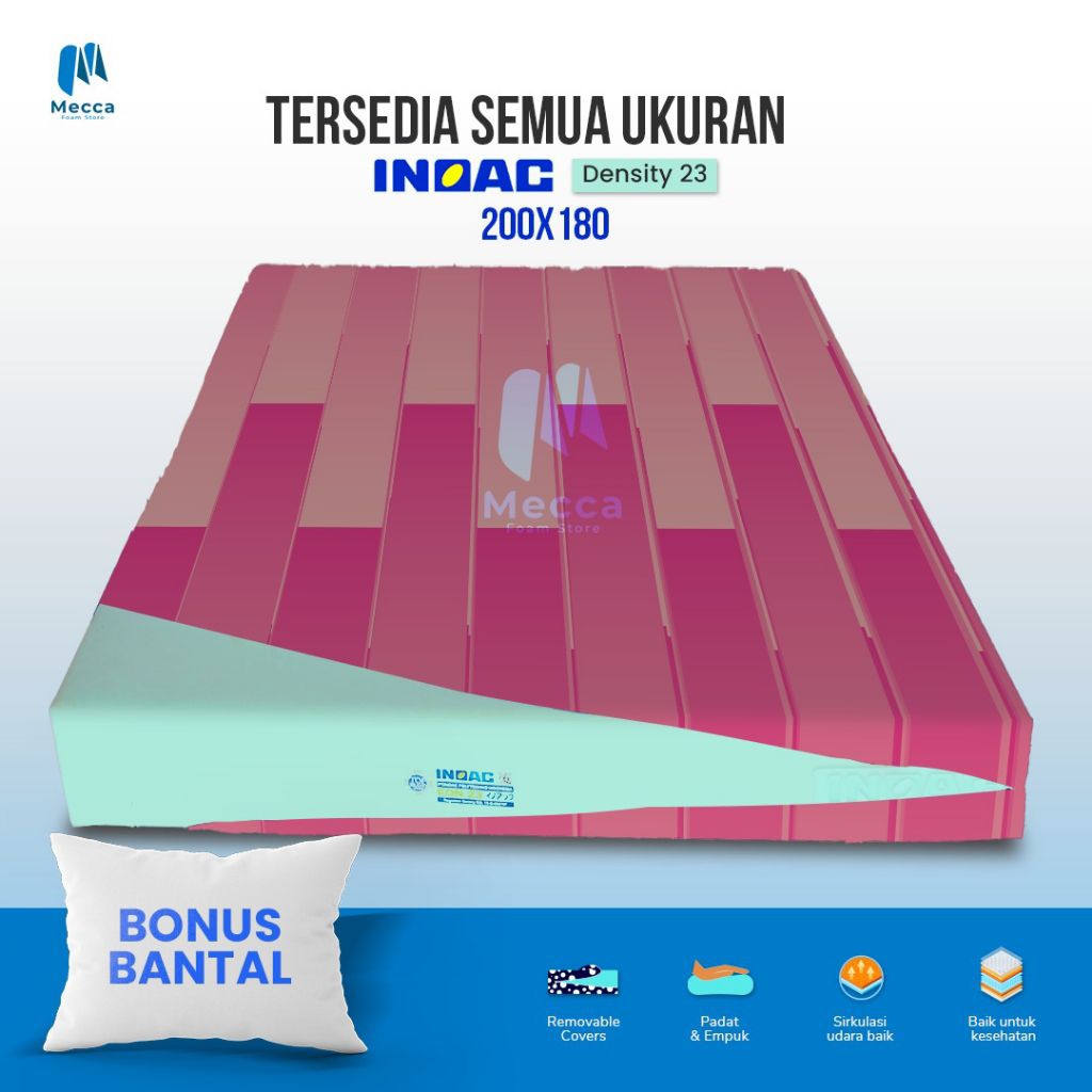 [200 x 180 x 20] Kasur Inoac no 1 best seller, asli original bergaransi 10 tahun
