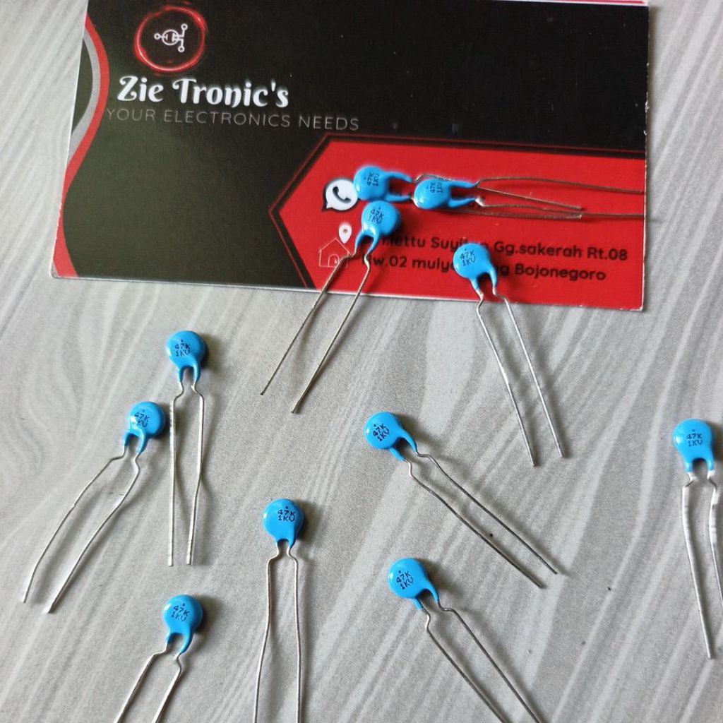 10PCS KAPASITOR 47PF 1KV ORIGINAL SAMWHA / KAPASITOR 47K 1KV