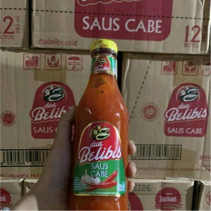 

SAUS CABE DUA BELIBIS 335 ML Botol Instan