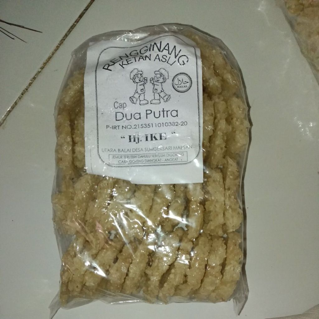 

rengginang cap dua putra hj ike