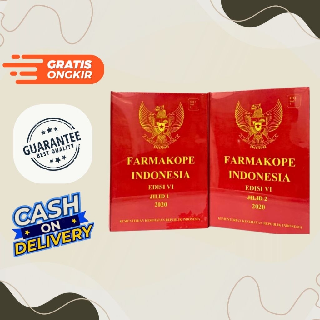 Farmakope Indonesia Edisi 6 Jilid 1 dan 2