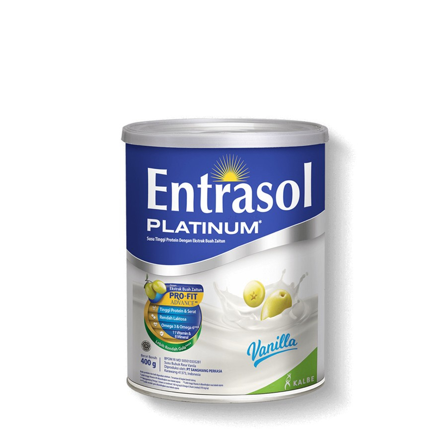 

Susu Entrasol Platinum 400gr