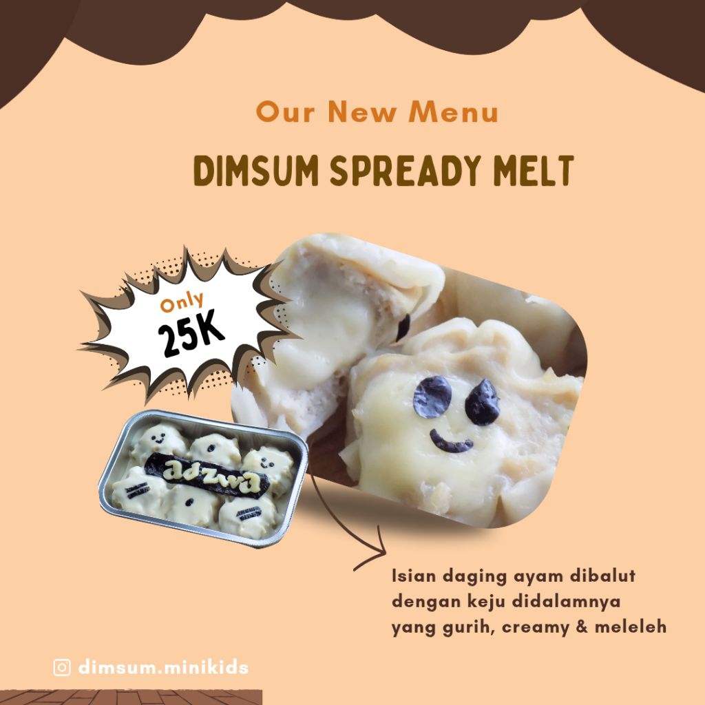 

DIMSUM SPREADY MELT/MOZARELLA by dimsum mini kids