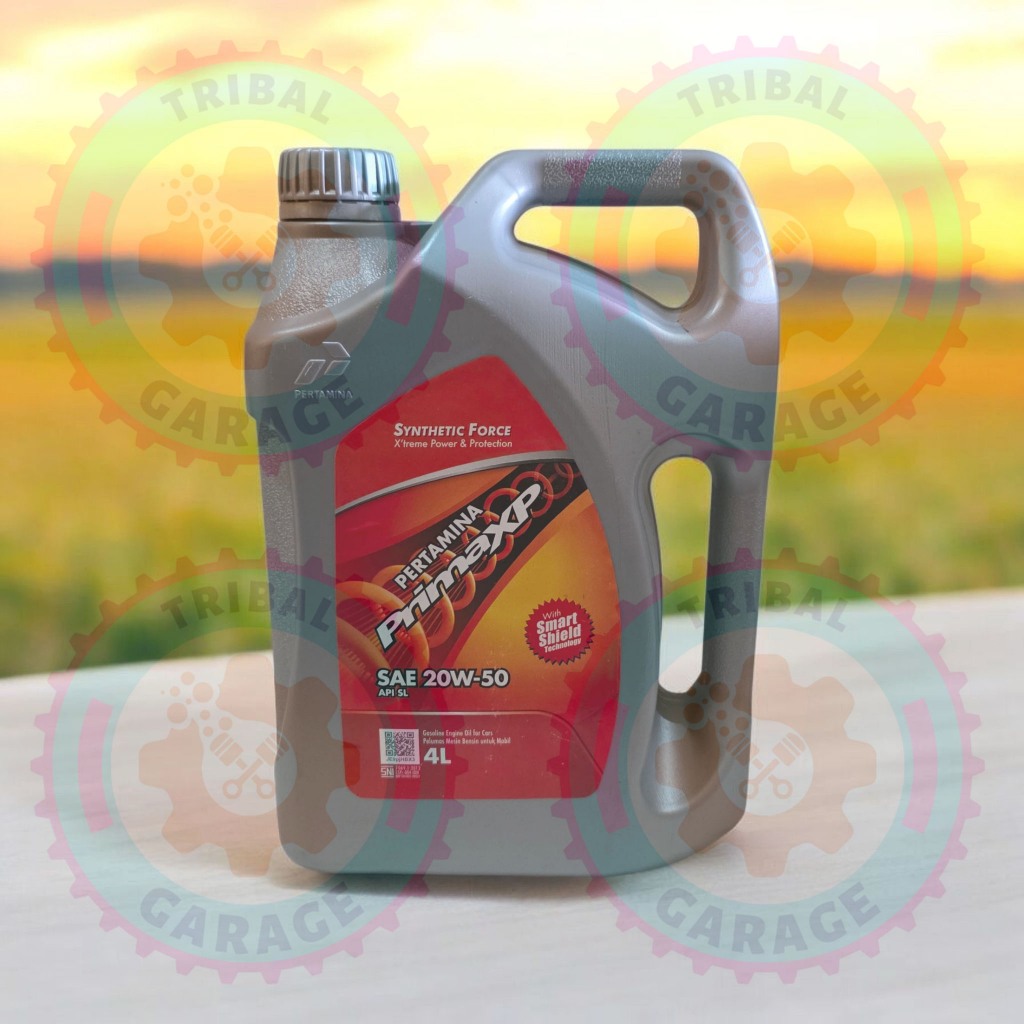 Oli Pertamina Prima XP SAE 20W-50 API SM 4 Liter