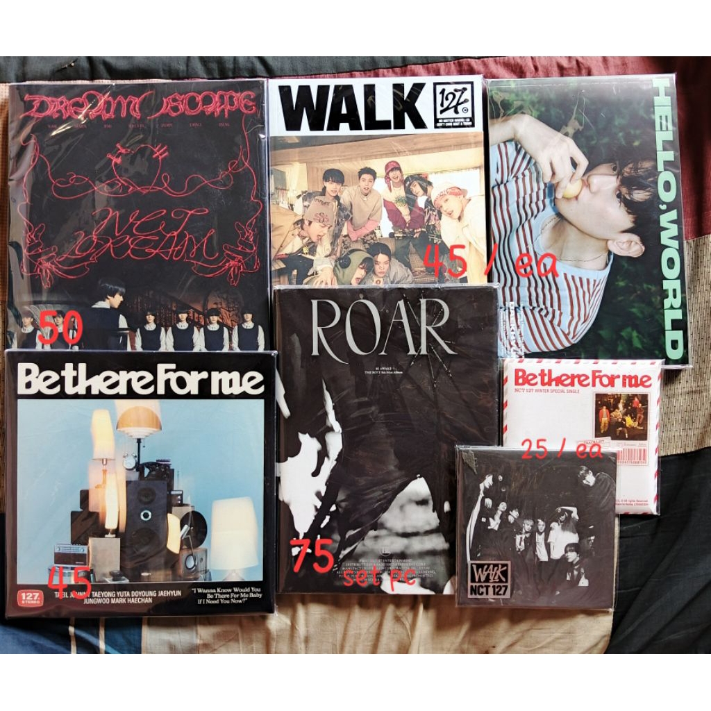 ALBUM ONLY NCT 127 DREAM ICFA BAEKHYUN BTFM WALK