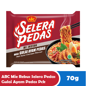 

ABC MIE REBUS SELERA PEDAS GULAI AYM.PEDAS PCK 70g