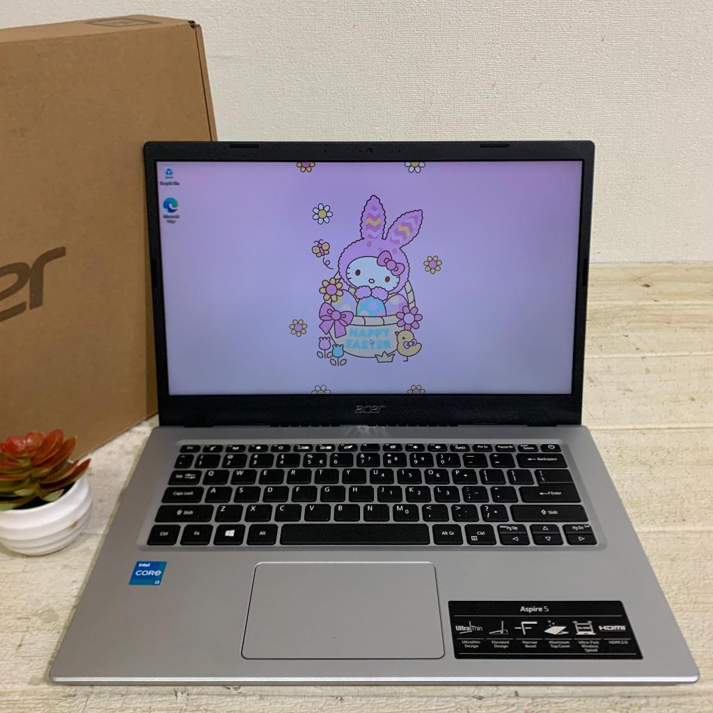 Second Laptop Slim Acer Aspire 5 A514 54 | Core i3 1115G4 | RAM 8 GB | SSD 512 GB | Layar 14"FHD | W