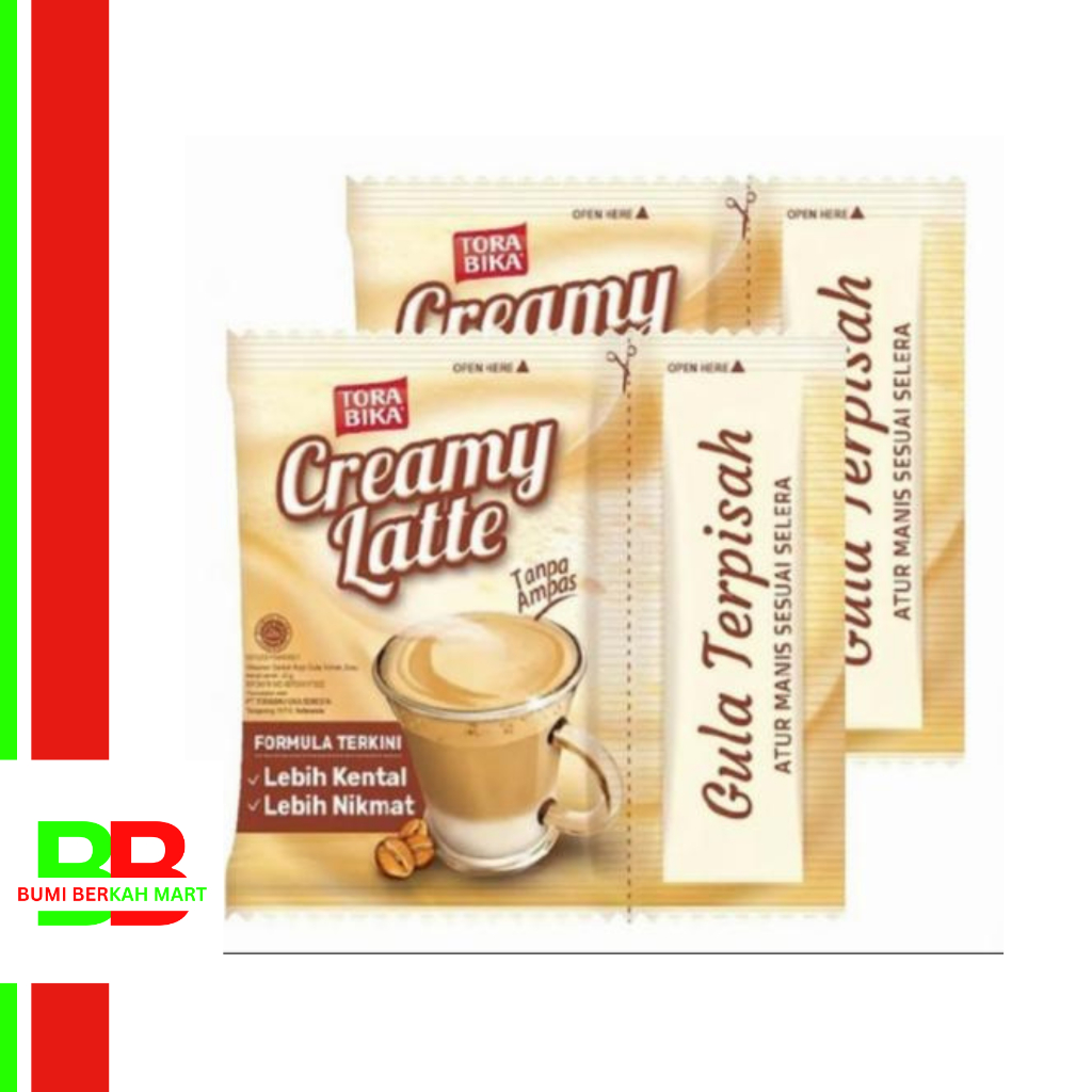 

PROMO TERMURAH! KOPI TORABIKA CREAMY LATTE ISI 10 SACHET