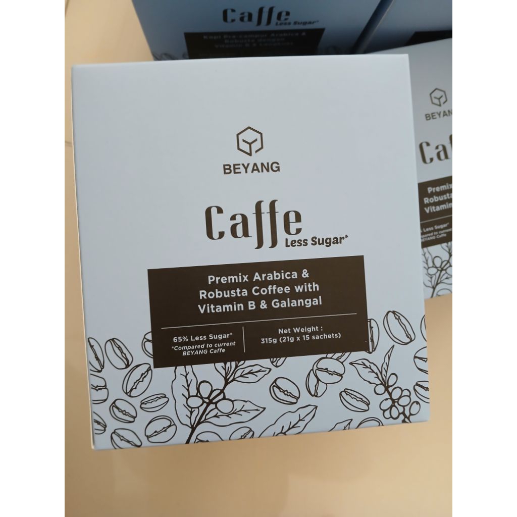 

Beyang caffe less sugar premix arabica dan robusta
