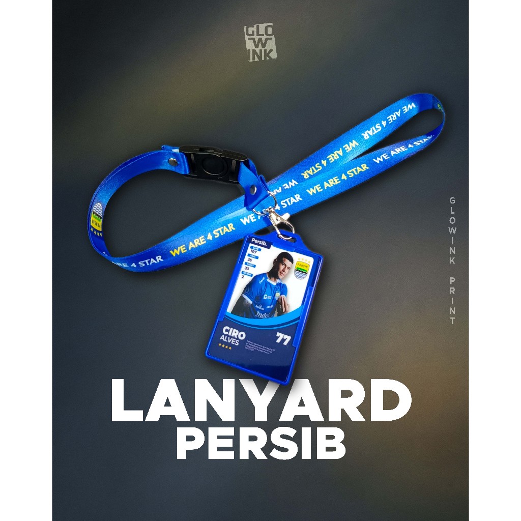 

Lanyard Persib, + Casing ID Card