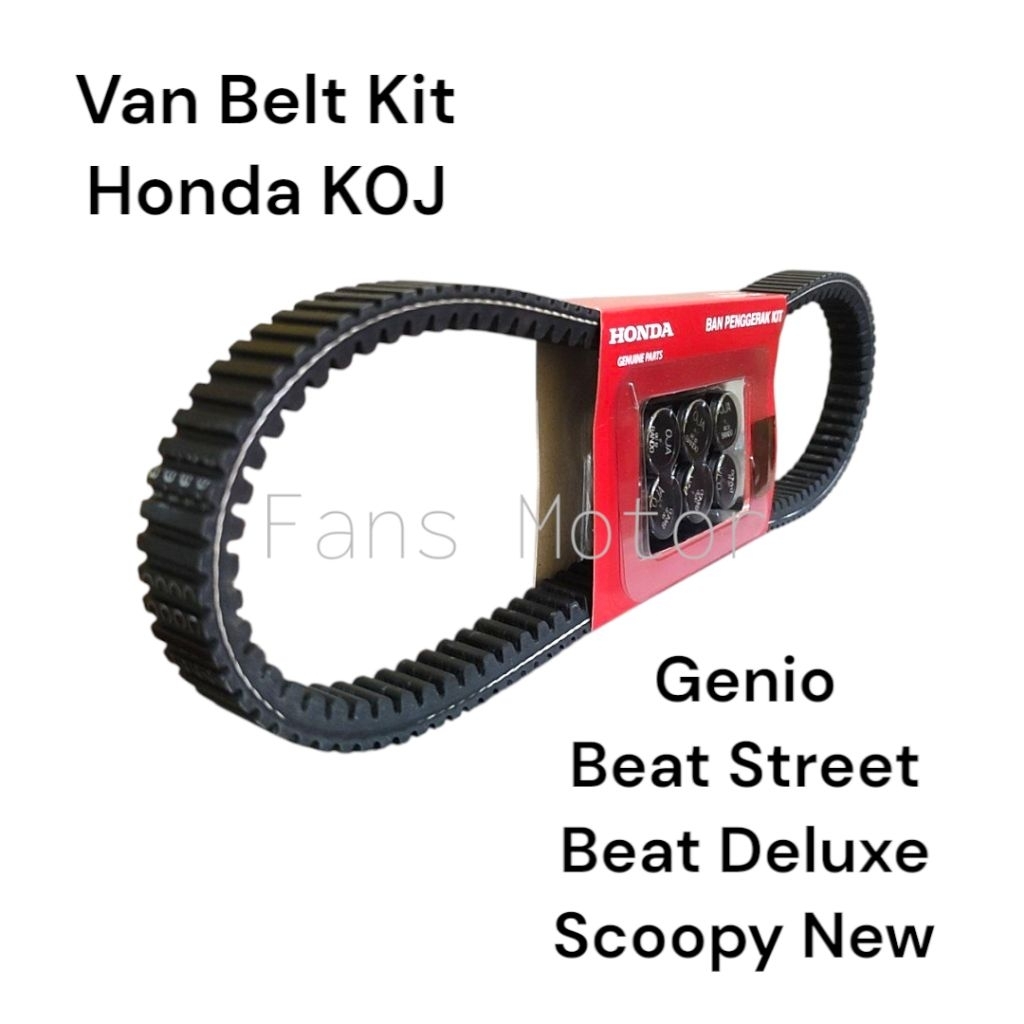 Van Belt Kit K0J V Belt plus roller Streng Genio Beat Street New Beat Deluxe Scoopy New Original AHM