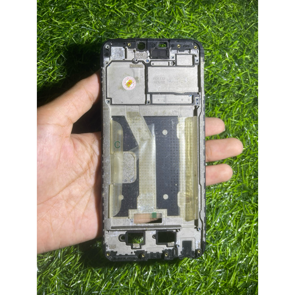 FRAME LCD DUDUKAN LCD VIVO Y81 ORIGINAL ASLI COPOTAN