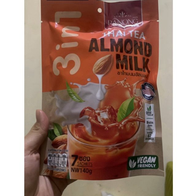 

Thai Tea Ranong Almond Milk