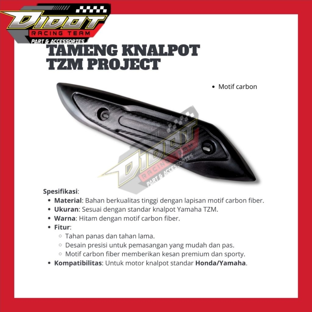 TAMENG TZM Project Tameng Knalpot Non SS STD COVER KNALPOT TZM COVER KNALPOT AIRBLADE  Tameng kenalp