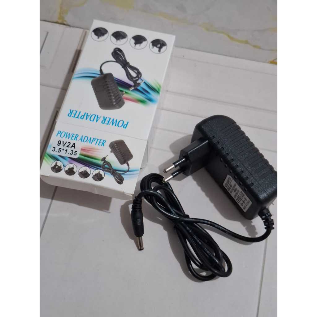 Adaptor 9V 2A Power supply AC to DC adapter 9volt 2amper 35135