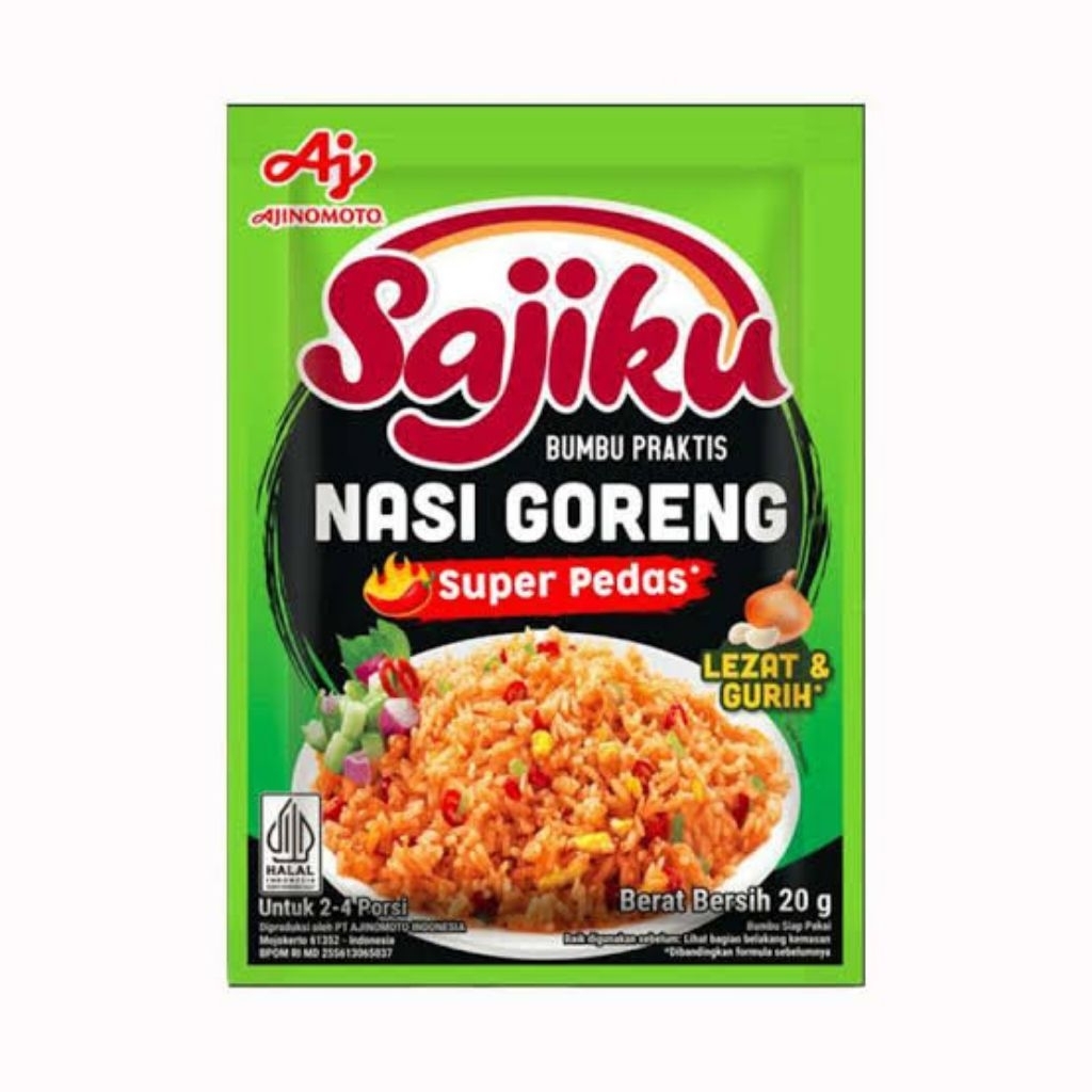 

sajiku bumbu nasi goreng pedas