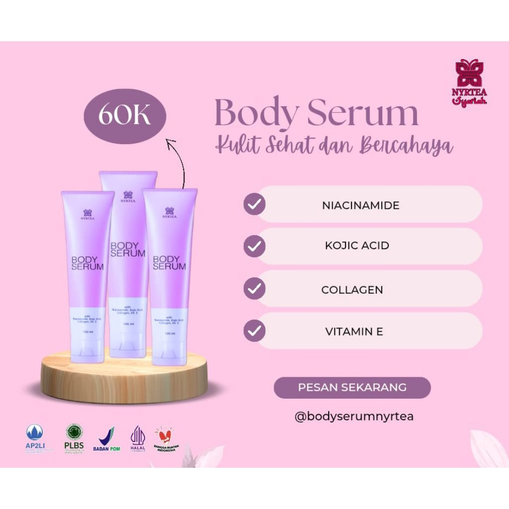 nyrtea body serum