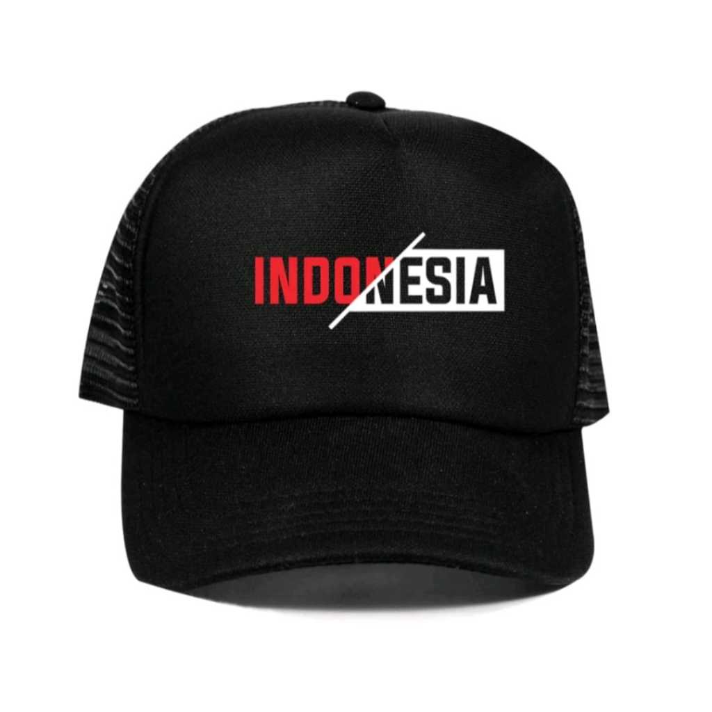 Topi Trucker Indonesia Premium