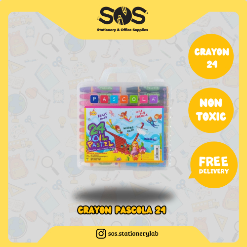 Crayon Pascola Isi 24 Warna