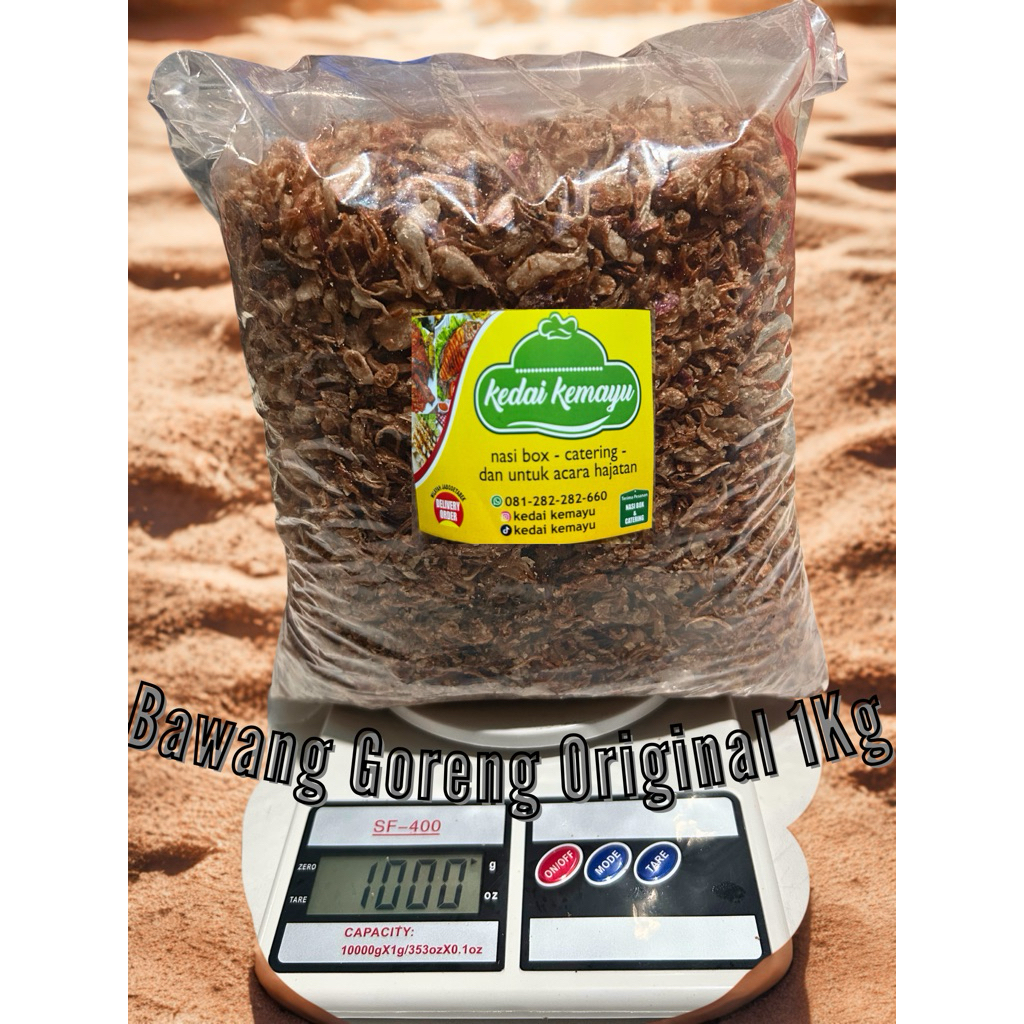 

BAWANG GORENG ORIGINAL TERMURAH 1kg