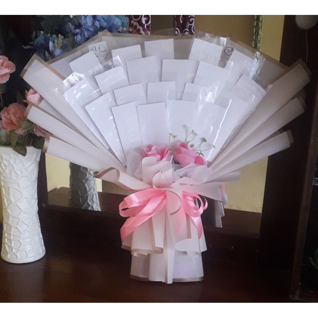 Buket uang kosong 30-45 lembar