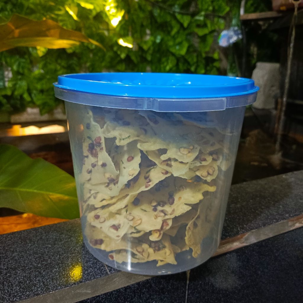 

PEYEK KACANG.REMPEYEK KACANG TANAH KEMASAN TOPLES 5ltr.