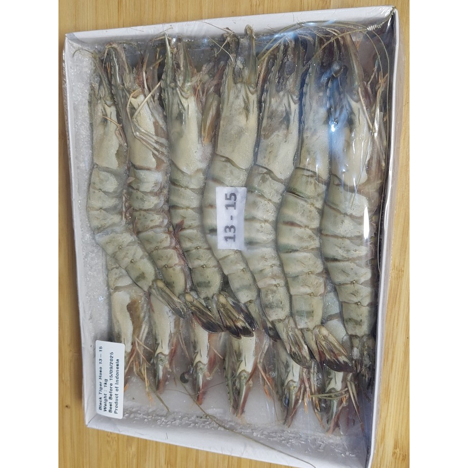 

Udang Black Tiger size 13-15 Frozen