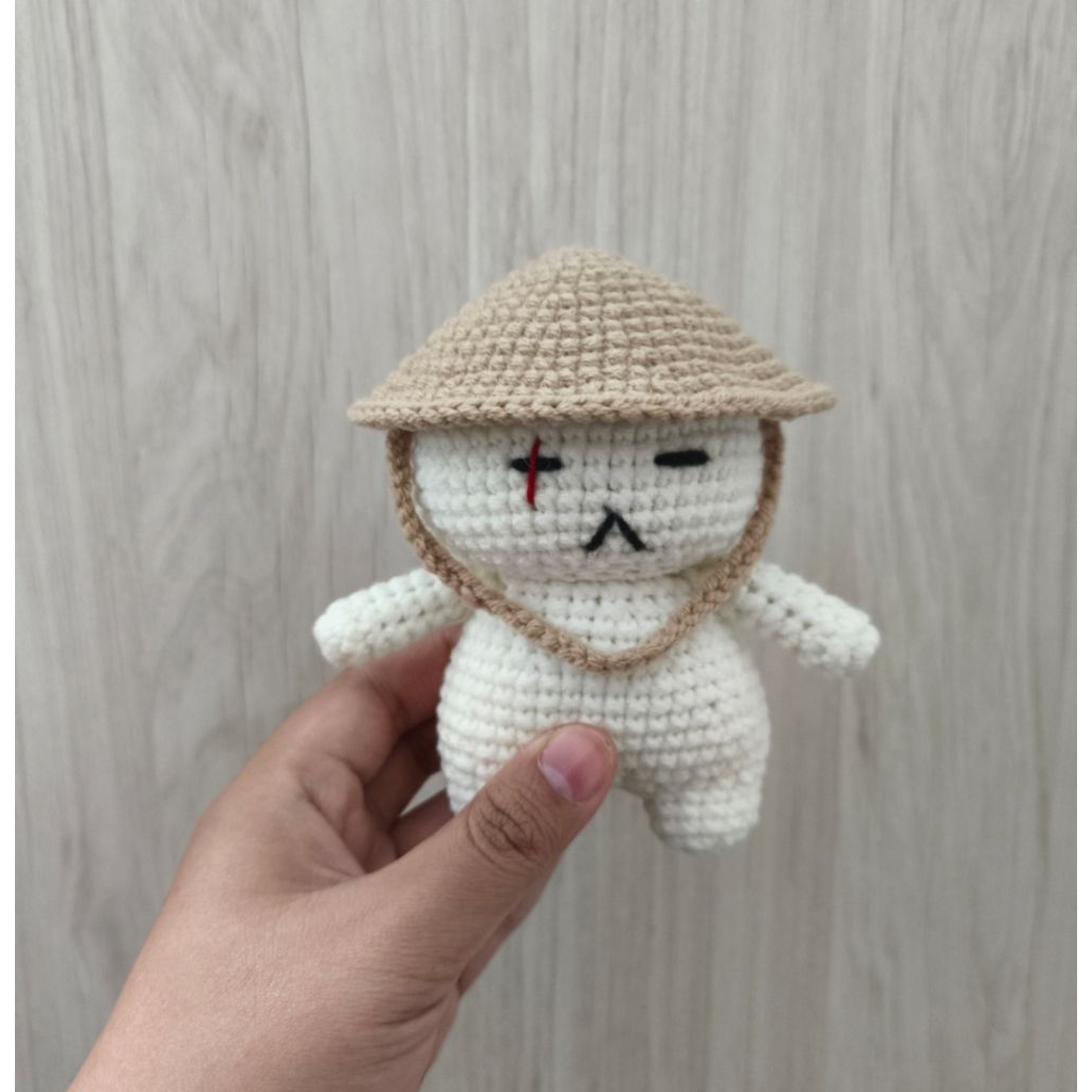 gantungan tas amigurumi suga bts daechwita amigurumi bts