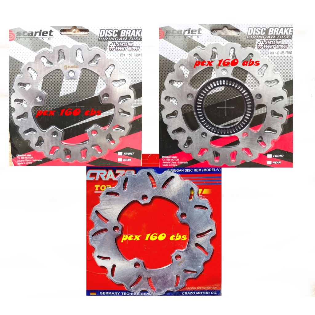 Piringan disc depan PCX 160 ABS/PCX 160 CBS disc rotor depan honda pcx 160
