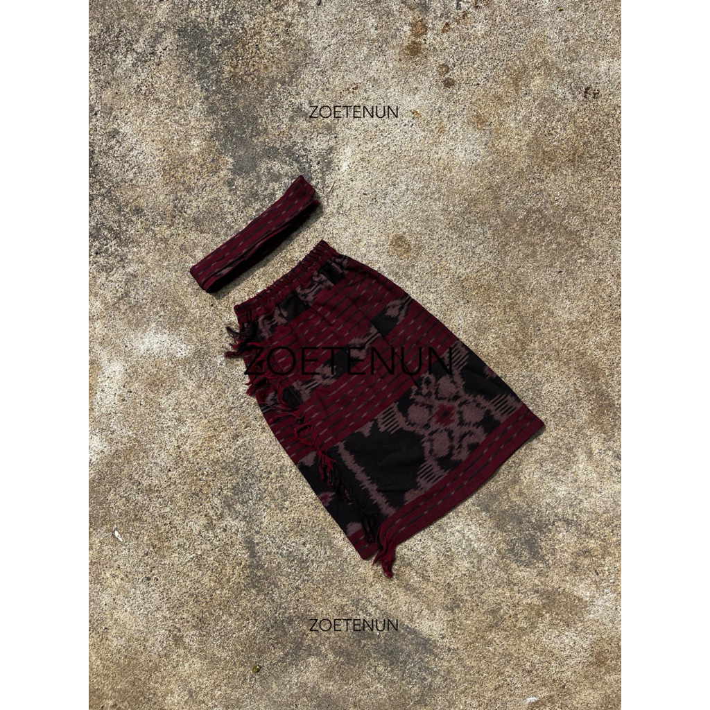 ZOE KAMEN ANAK K2S - kamen anak jadi cewe / kamen anak bali murah / set couple kamen anak premium