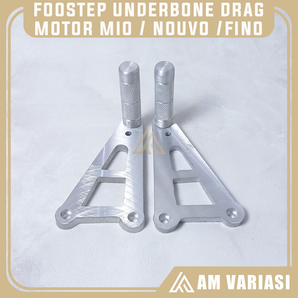 FOOSTEP / UNDERBON DRAG MOTOR MIO / NOUNVO / FINO BAHAN TEBAL