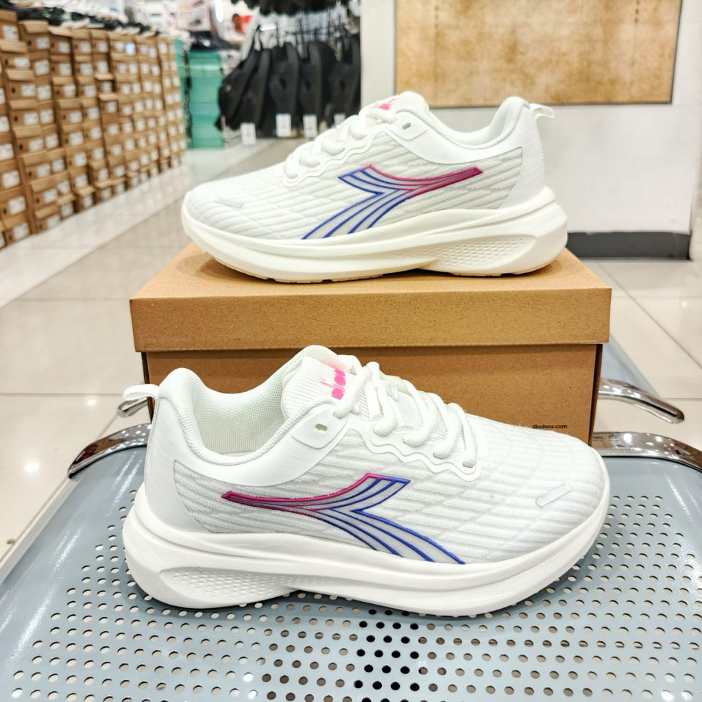 DIADORA MARKIST WOMEN'S RUNNING SHOES WHITE