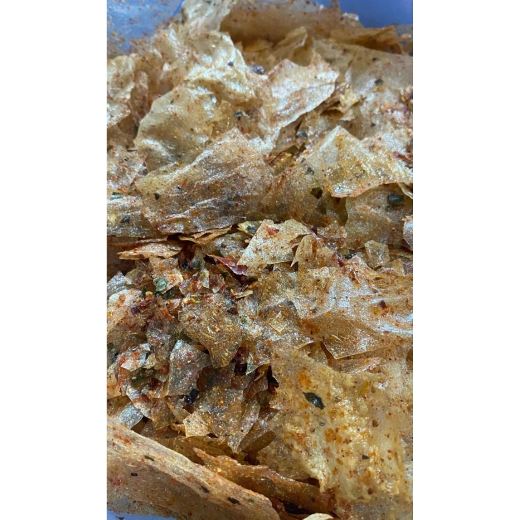 

KERIPIK KACA PEDAS DAUN JERUK 150GR