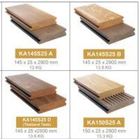 WPC Decking KA Solid / Decking WPC Kayu Asri / Lantai Kayu Asri / WPC Decking - KA140S20, Coffee