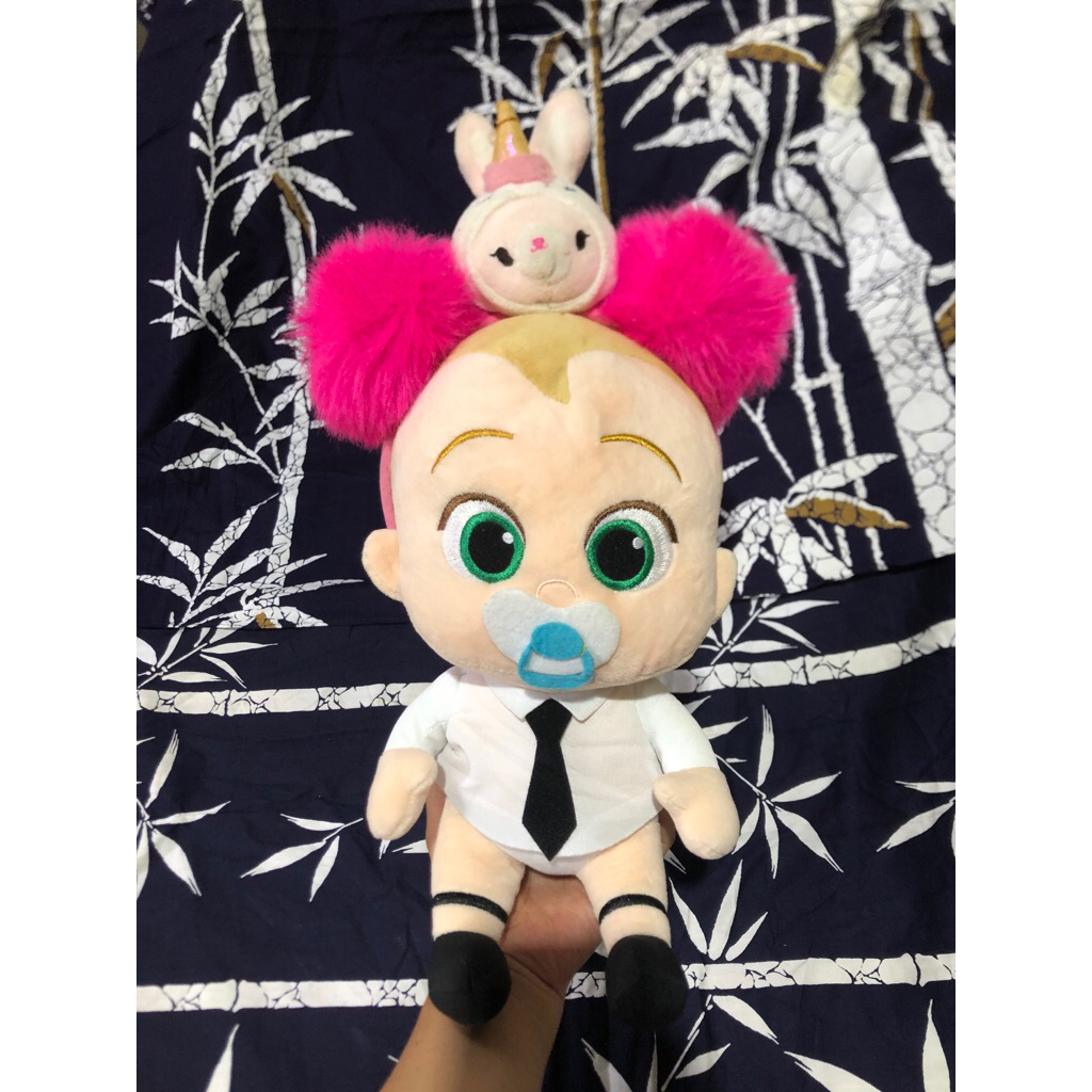 (Ready) Boneka Boss baby pakai kompeng