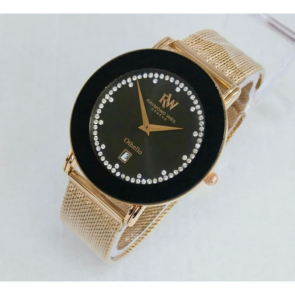 JAM TANGAN UNISEX RAYMOND WEIL " OTHELLO " TANGAL ON RANTAI PASIR