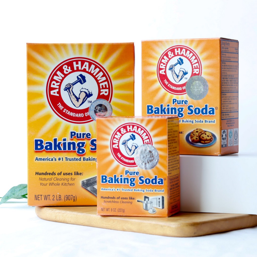 

Pure Baking Soda Arm & Hammer 454gr 907g soda kue murni