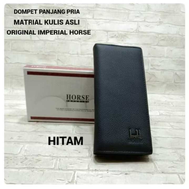 Dompet Imperial Horse Panjang Lipat Pria wanita unisex kulit