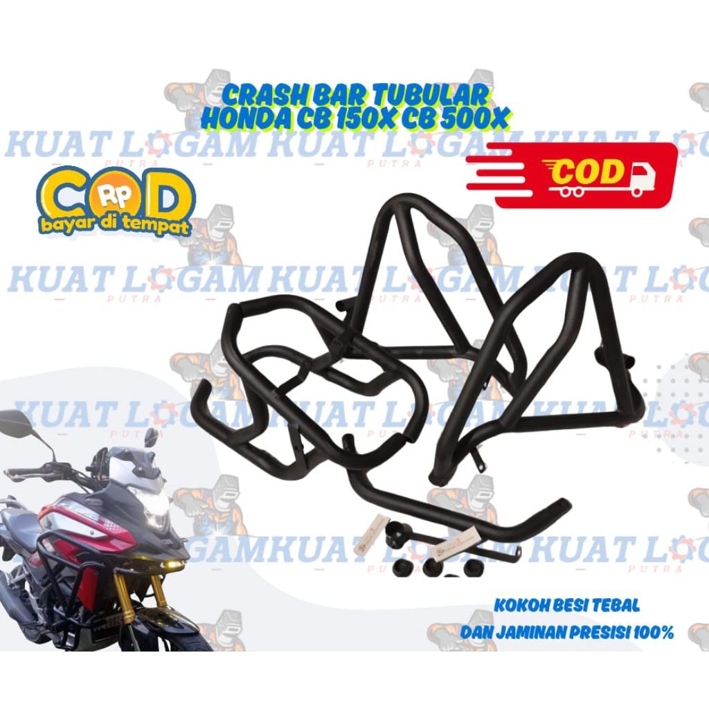 Tubular Crashbar crash bar cb 150x cb500 Aksesoris Pelindung Body Honda cbx
