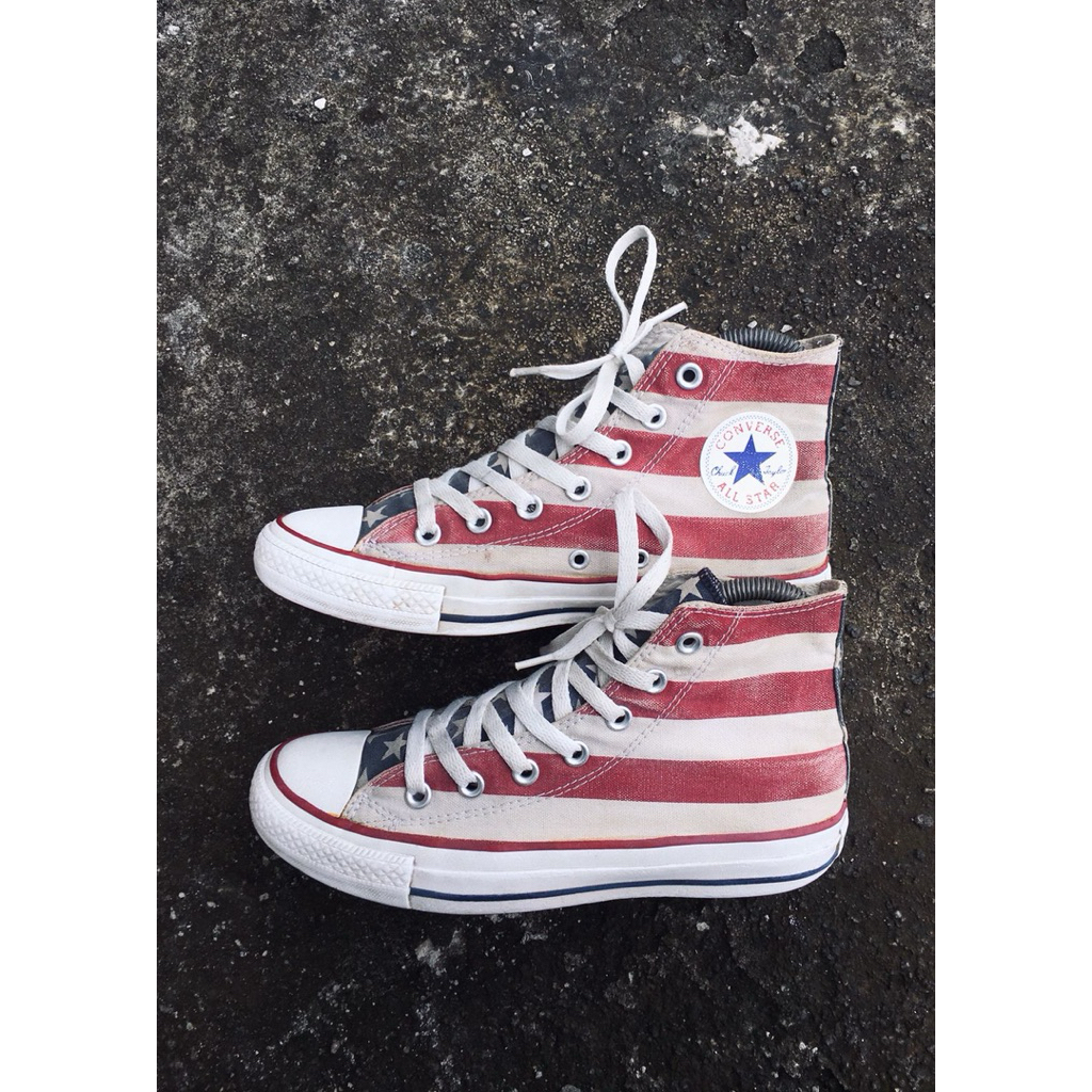CONVERSE AMERICAN FLAG