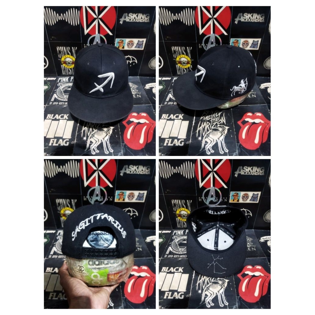topi second import snapback blockhead SAGITARIUS series