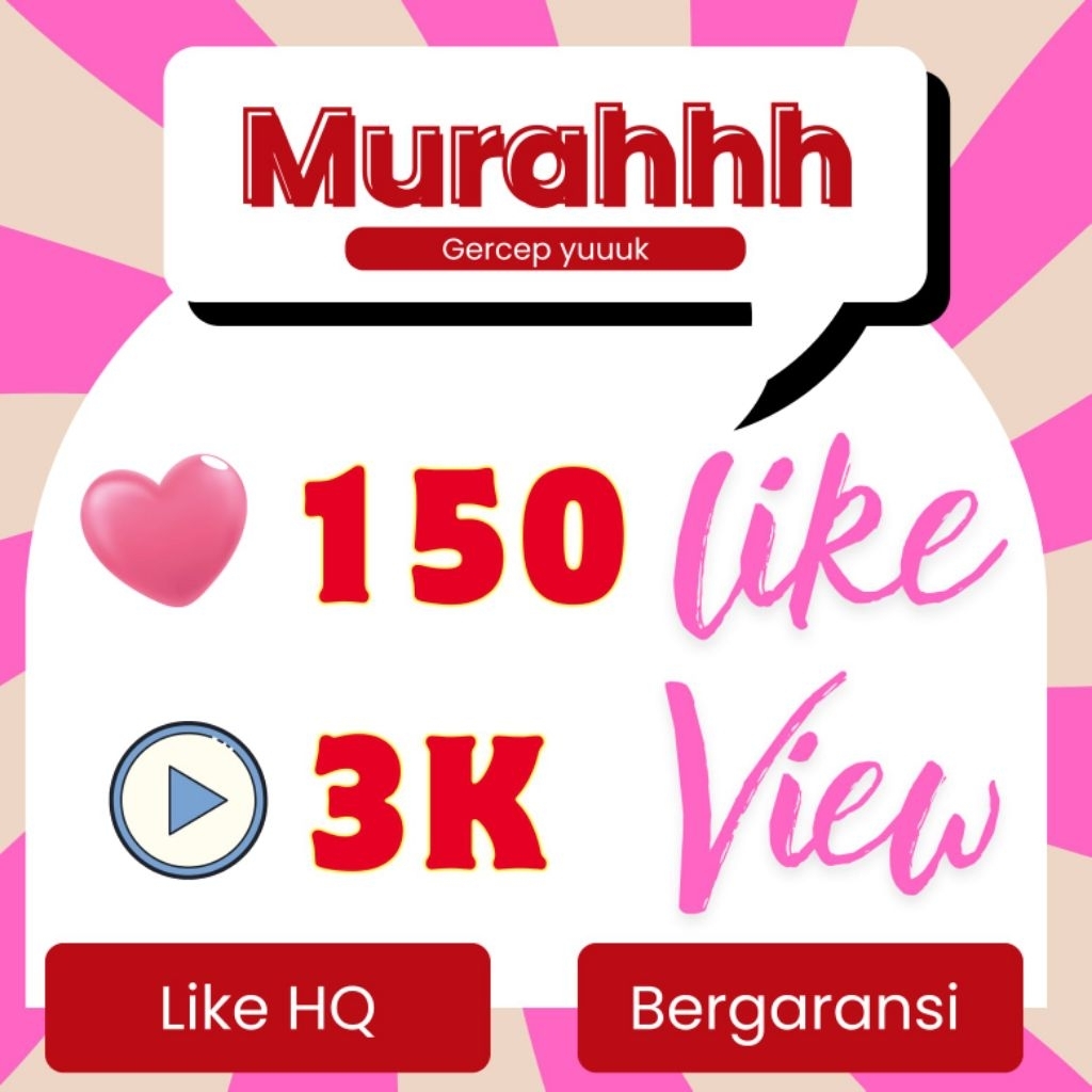 Like Tiktok.fyp Permanen Proses Cepat