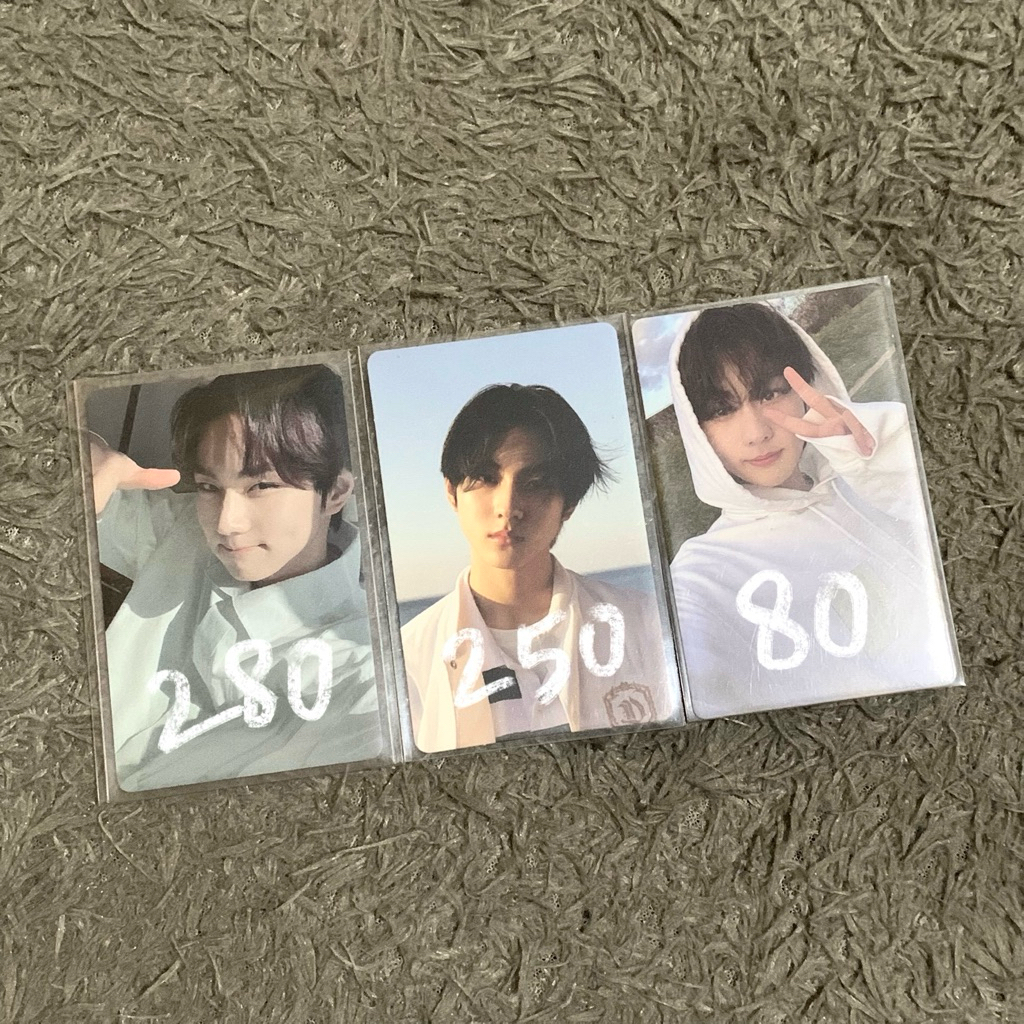 [WTS - Want To Sell] Photocard PC Official Enhypen Jungwon Silau Hakanai Target D:D Dimension Dilemm