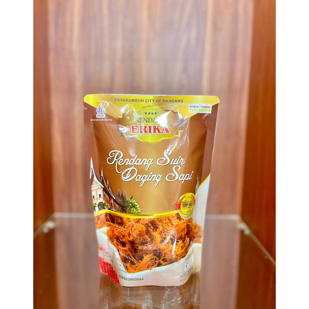 

Rendang Suir Daging Sapi Erika 200gr